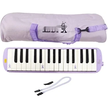 Calperia 32 Tuşlu Melodika, Pastel Mor Renk