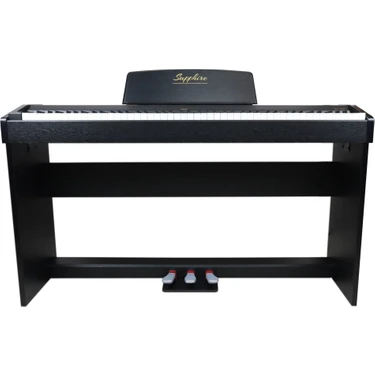 Jwin Sapphire SDP-120BK 88 Tuşlu Dijital Piyano Siyah Çekiç Aksiyonlu Klavye ile Yüksek Ses