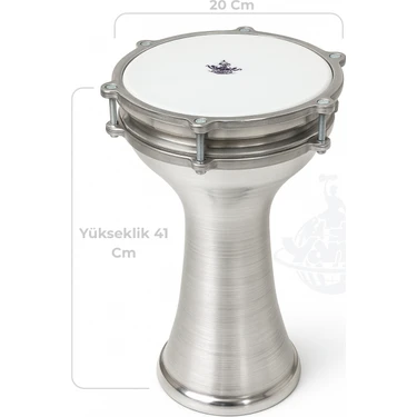 Yankı Dr-5 Profesyonel Alüminyum Darbuka 5