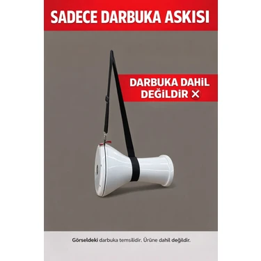 Aurora Darbuka Askısı – Ayarlanabilir Dayanıklı Omuz
