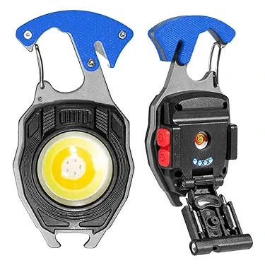 Keychain Light Çok Özellikli Şarj Edilebilir LED Lamba