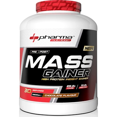 High Mass Gainer 3300 Gr Çikolata Aromalı Kas Karbonhidrat