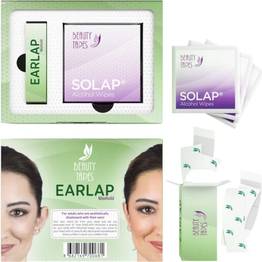 Beauty Tapes Earlap Max Hold Kulak Düzeltici Bant 1 ml Sıkılaştırıcı Etkili Yetişkinler