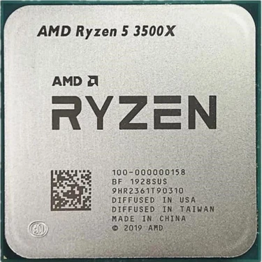 Amd Ryzen 5 3500X 3,6 Ghz 35MB Am4 Tray