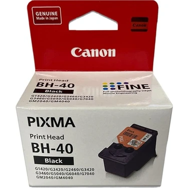Canon Bh-40 Siyah Print Head Baskı