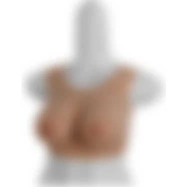 Giyilebilir Silikon Göğüs Kumral Küçük Boy C