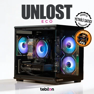 Tebilon Unlost Eco-Amd Ryzen 7500F-GIGABYTE A620M-GIGABYTE Geforce Rtx 5060 Wındforce Oc