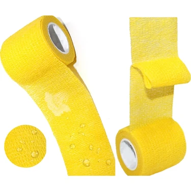 Life Care Kendine Yapışan Bandaj 5 cm x 4,5 M  Sarı