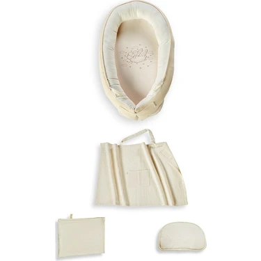 Tiny Lamb Cocoon Babynest Uyku Yuvası Seti - 4 Parça 0-6 Aylık - Emzirme